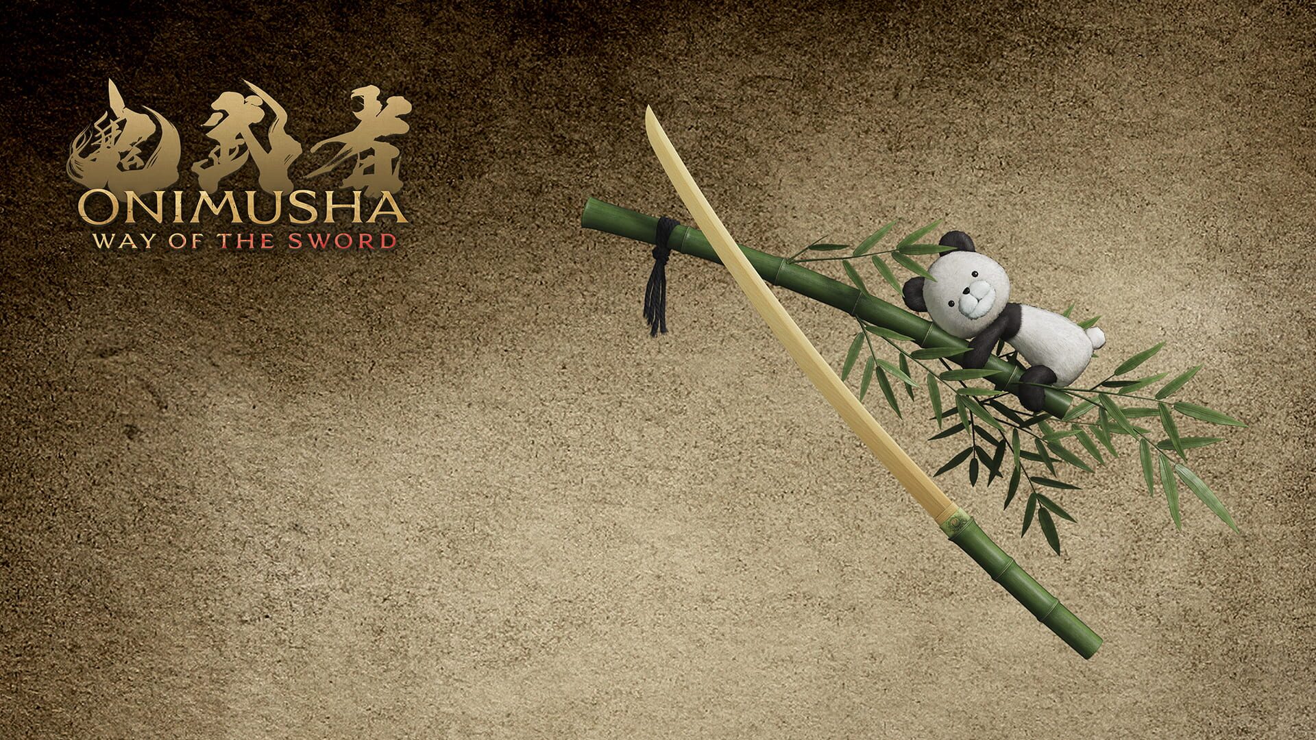 Onimusha: Way of the Sword - Sword Appearance: Bamboo & Panda artwork