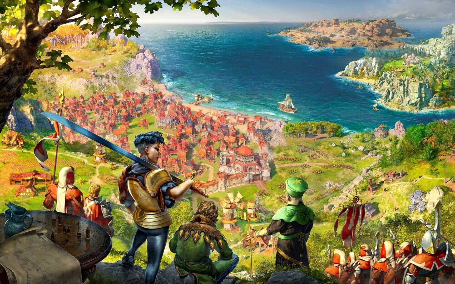 The Settlers: New Allies artwork