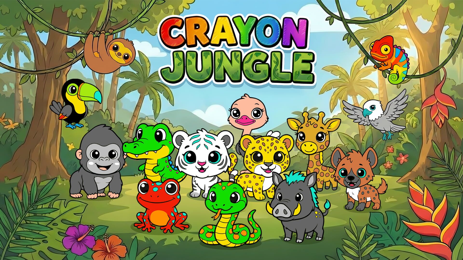 Crayon Jungle artwork
