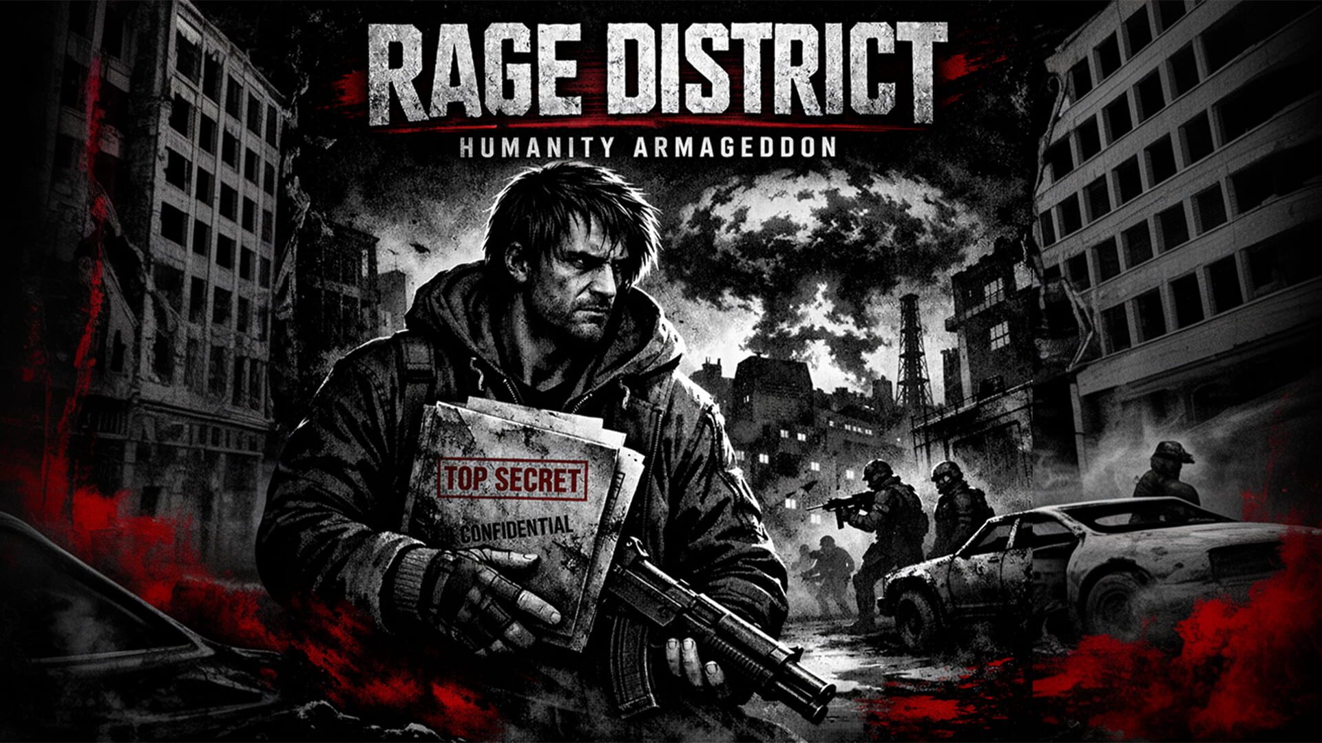Rage District: Humanity Armageddon artwork