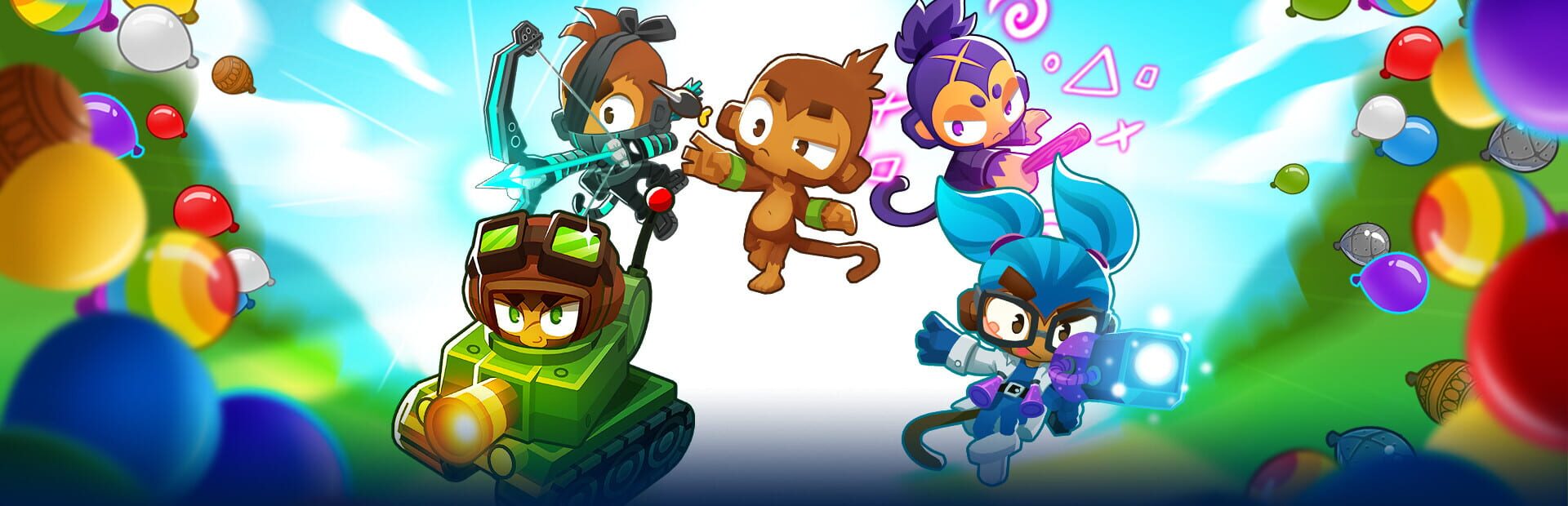 Bloons TD 6 key art