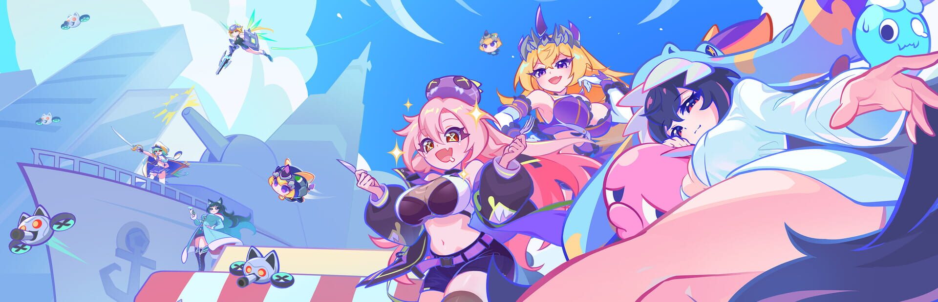 Artwork for Kaiju Princess: Super Survivor Showdown