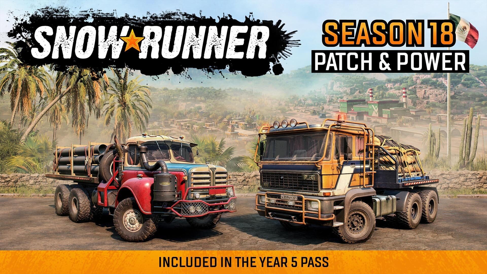 SnowRunner: Season 18 - Patch & Power artwork
