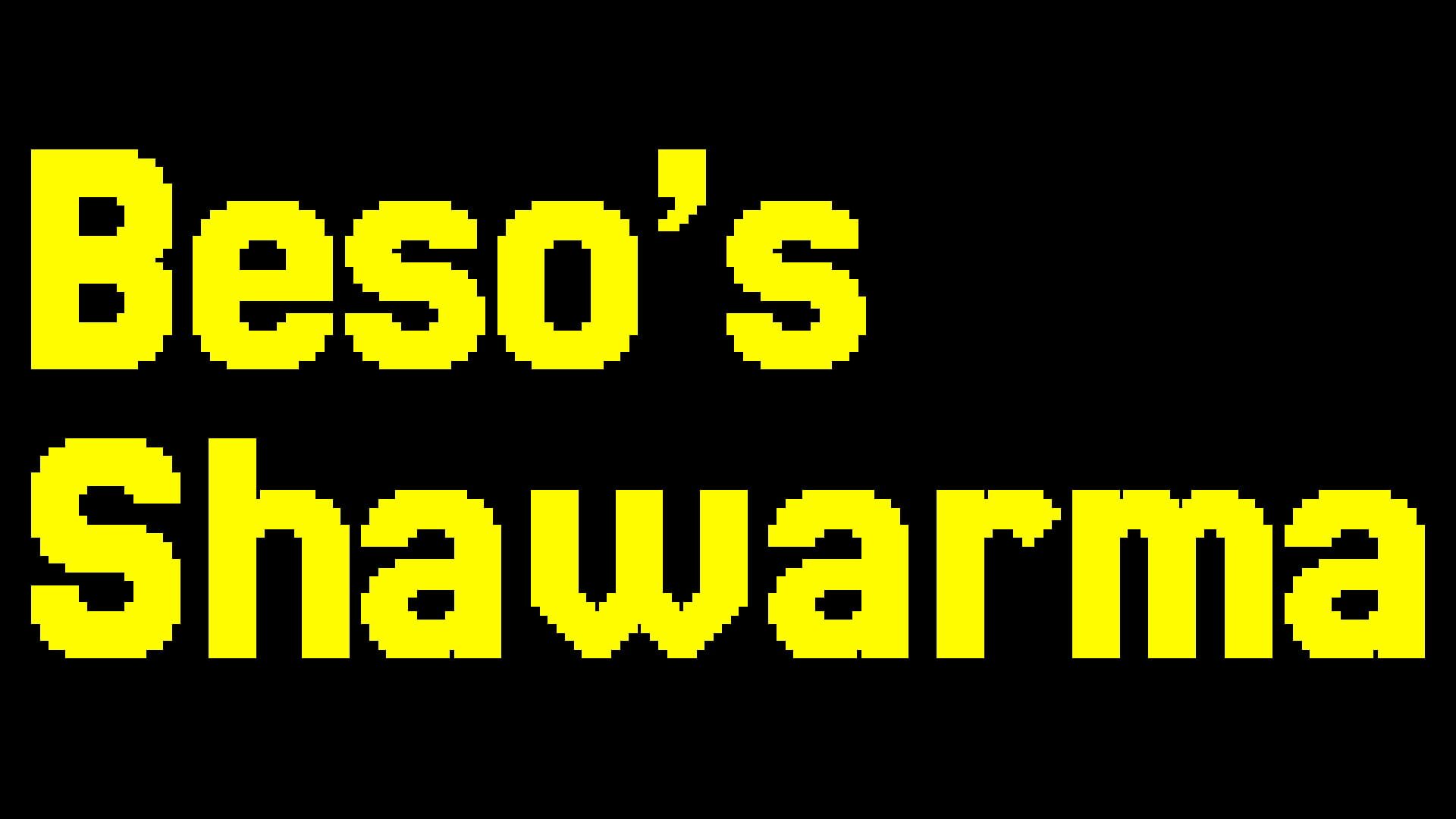 Beso's Shawarma artwork