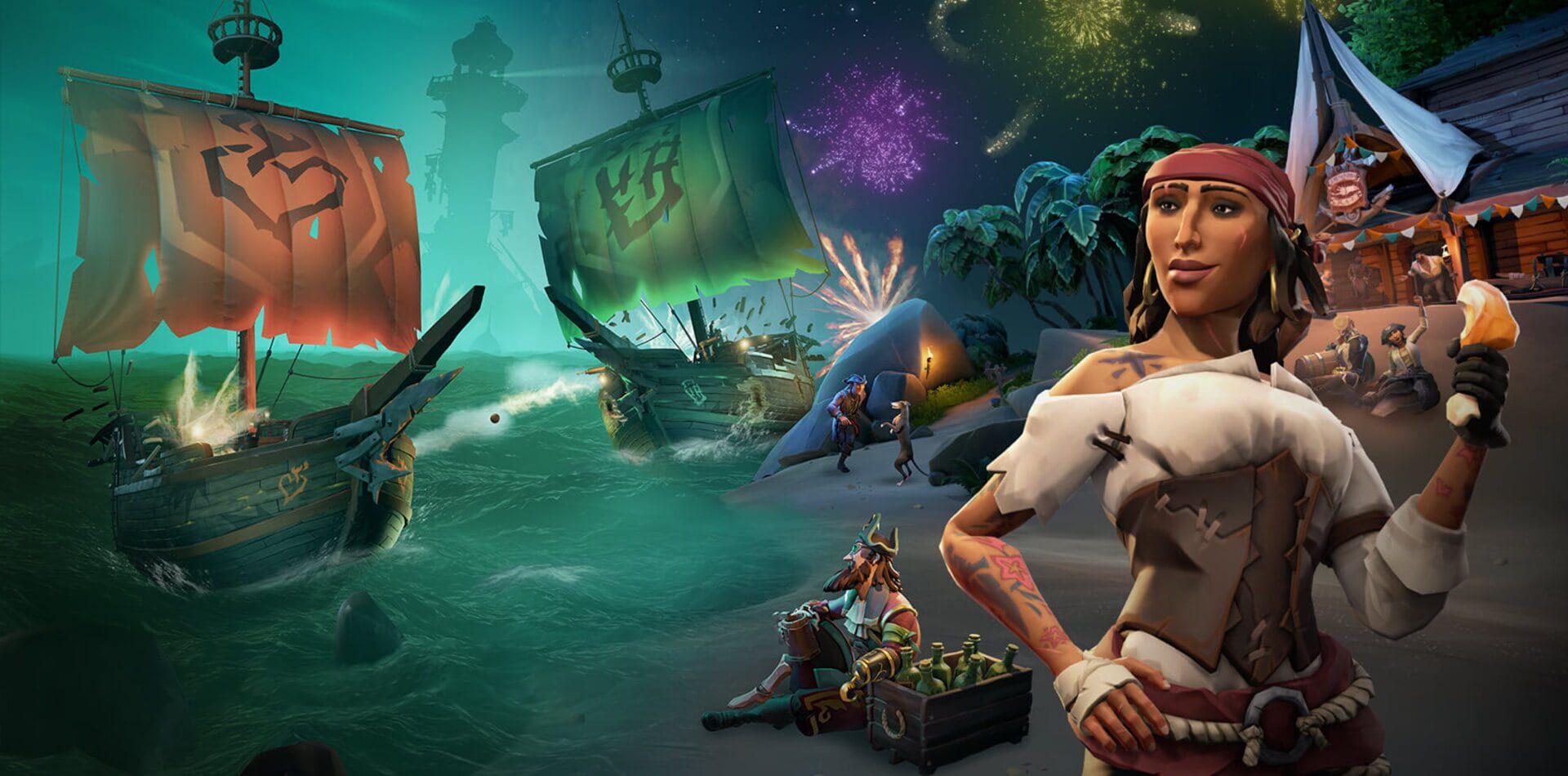 Sea of Thieves: Fights & Festivals - Season 19 · 宣传原画