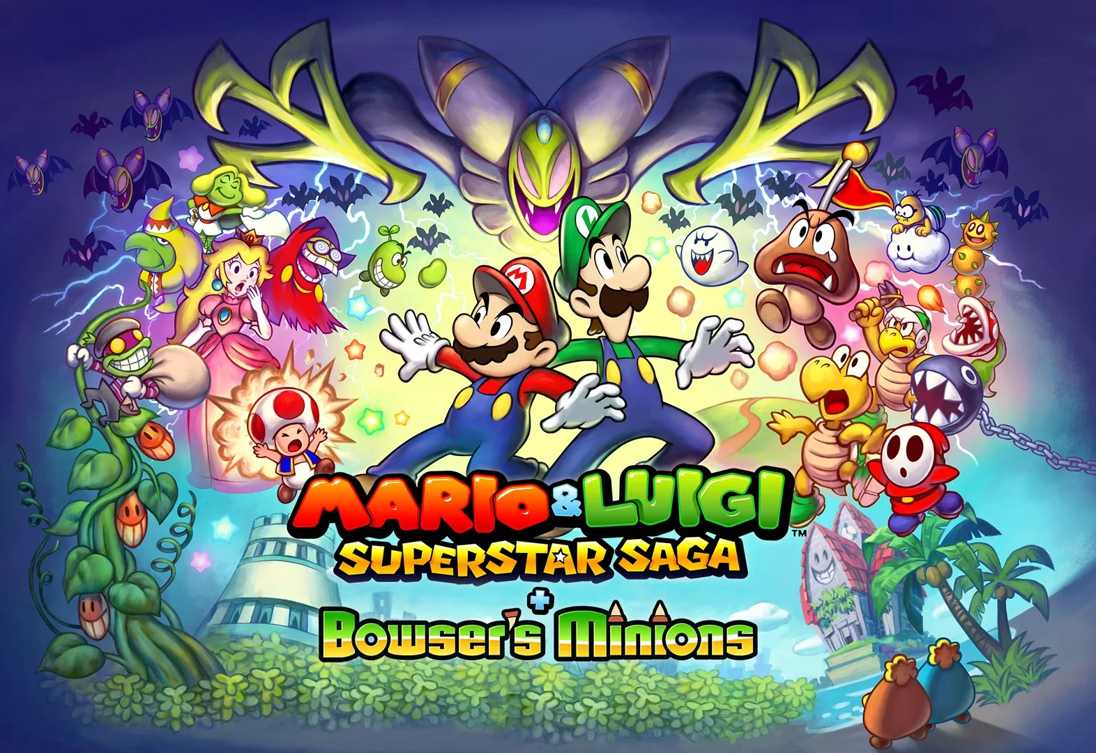 Arte - Mario & Luigi: Superstar Saga + Bowser's Minions