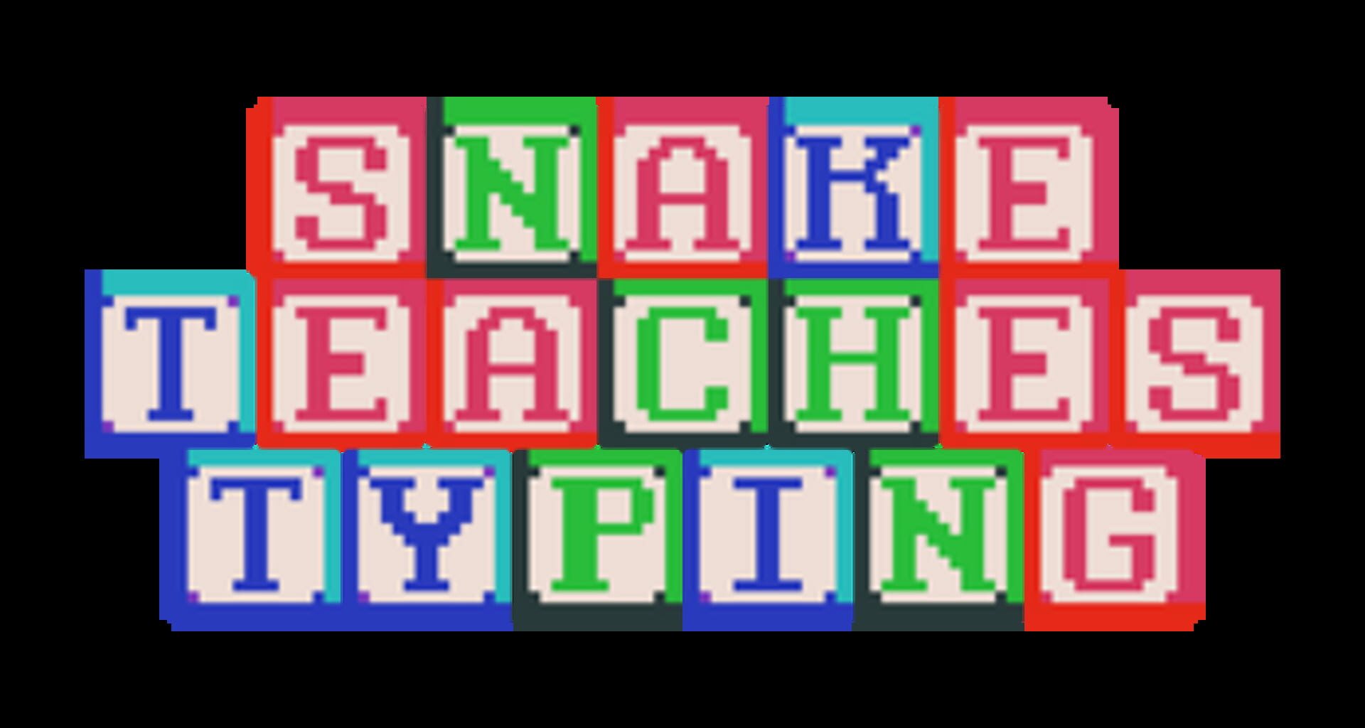 Snake Teaches Typing