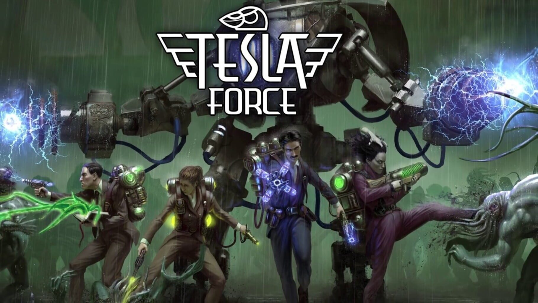 Tesla Force: United Scientists Army artwork