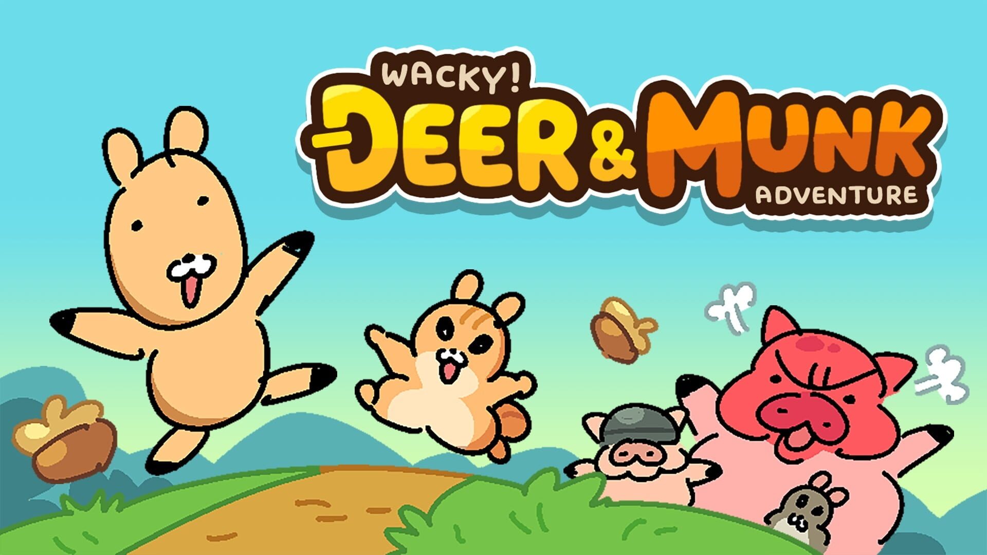 Artwork for Wacky! Deer & Munk Adventure