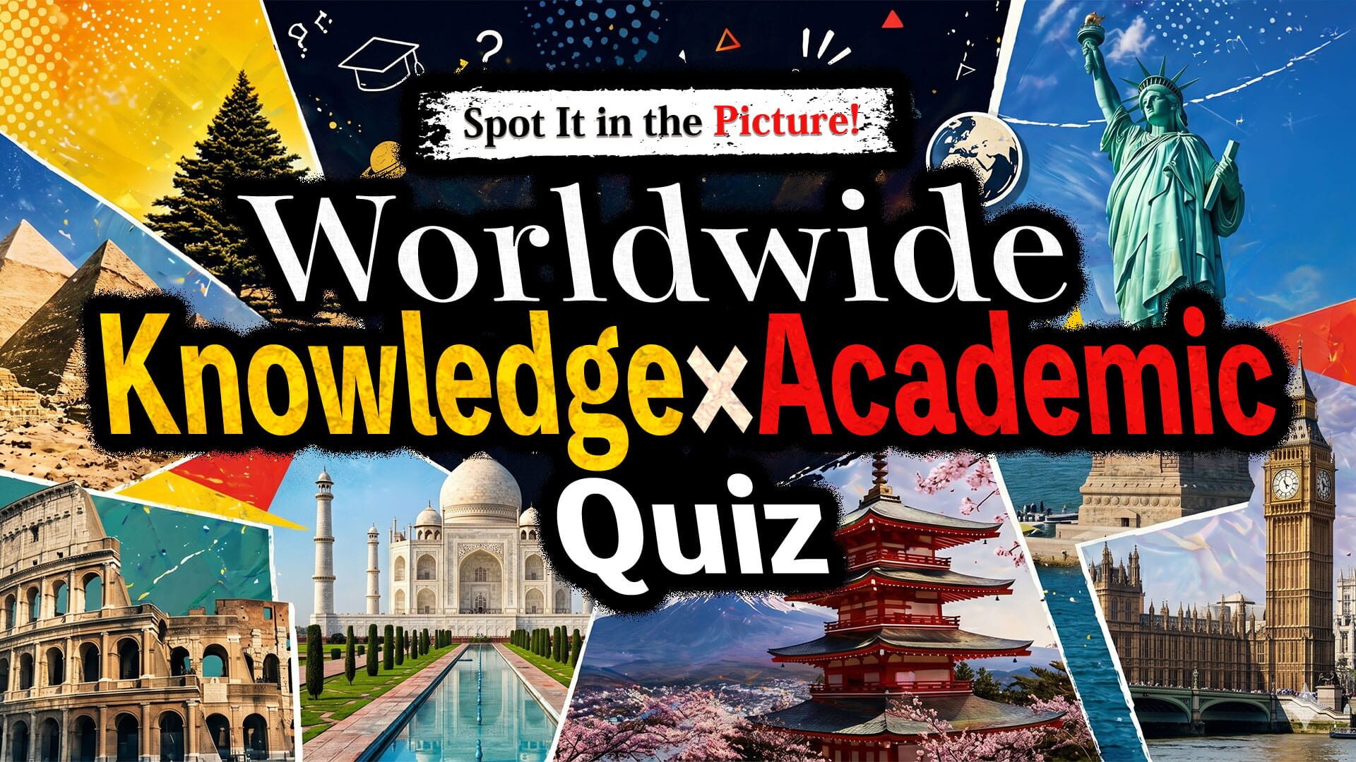 Spot It in the Picture! Worldwide Knowledge x Academic Quiz