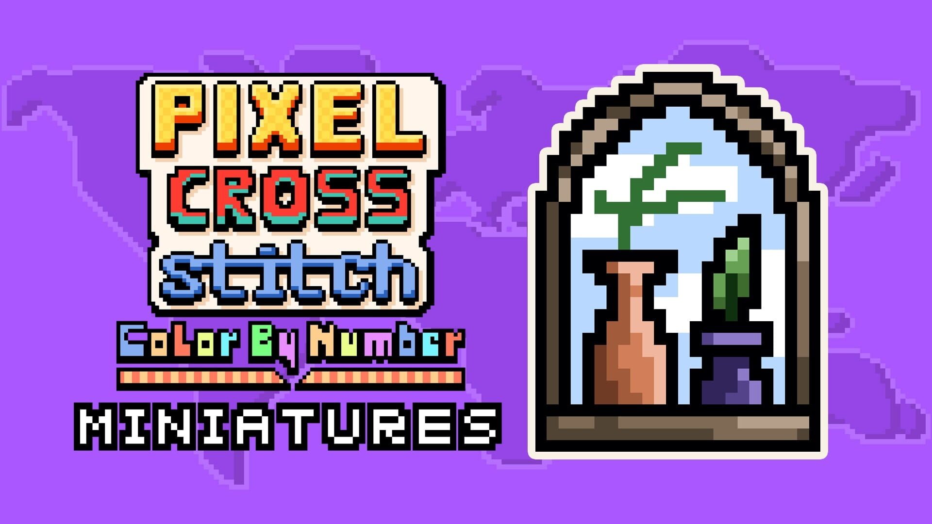 Artwork for Pixel Cross Stitch Color by Number: Miniatures