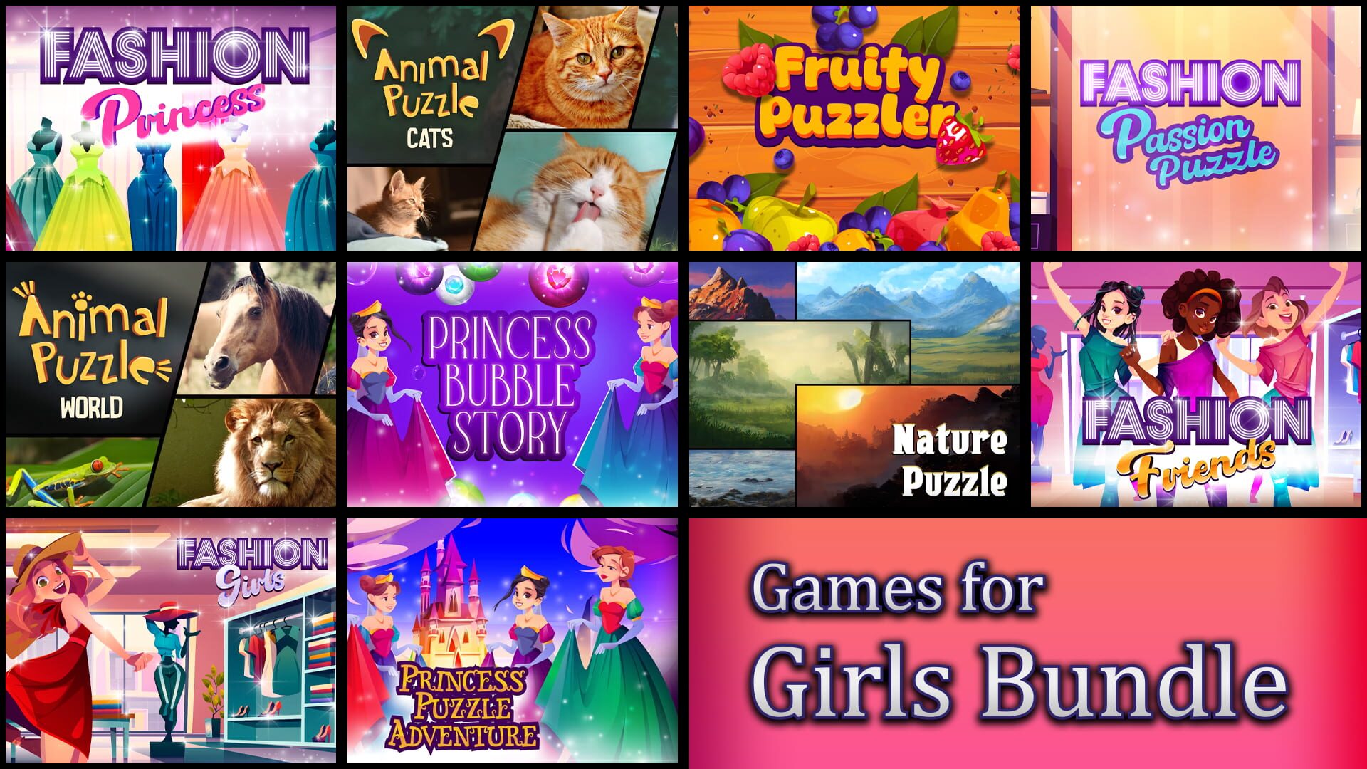 Artwork for Games for Girls Bundle