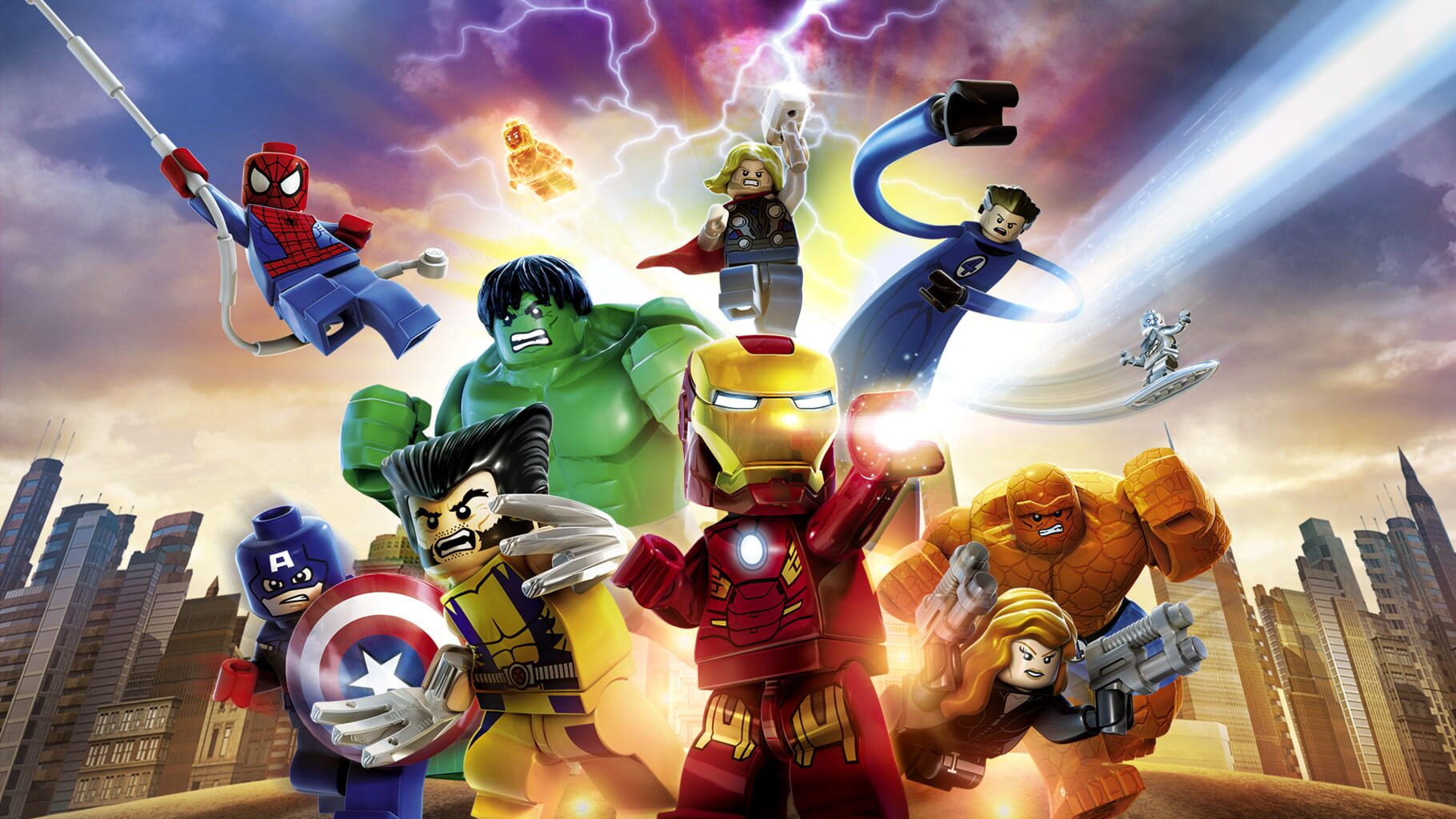 LEGO Marvel Super Heroes artwork