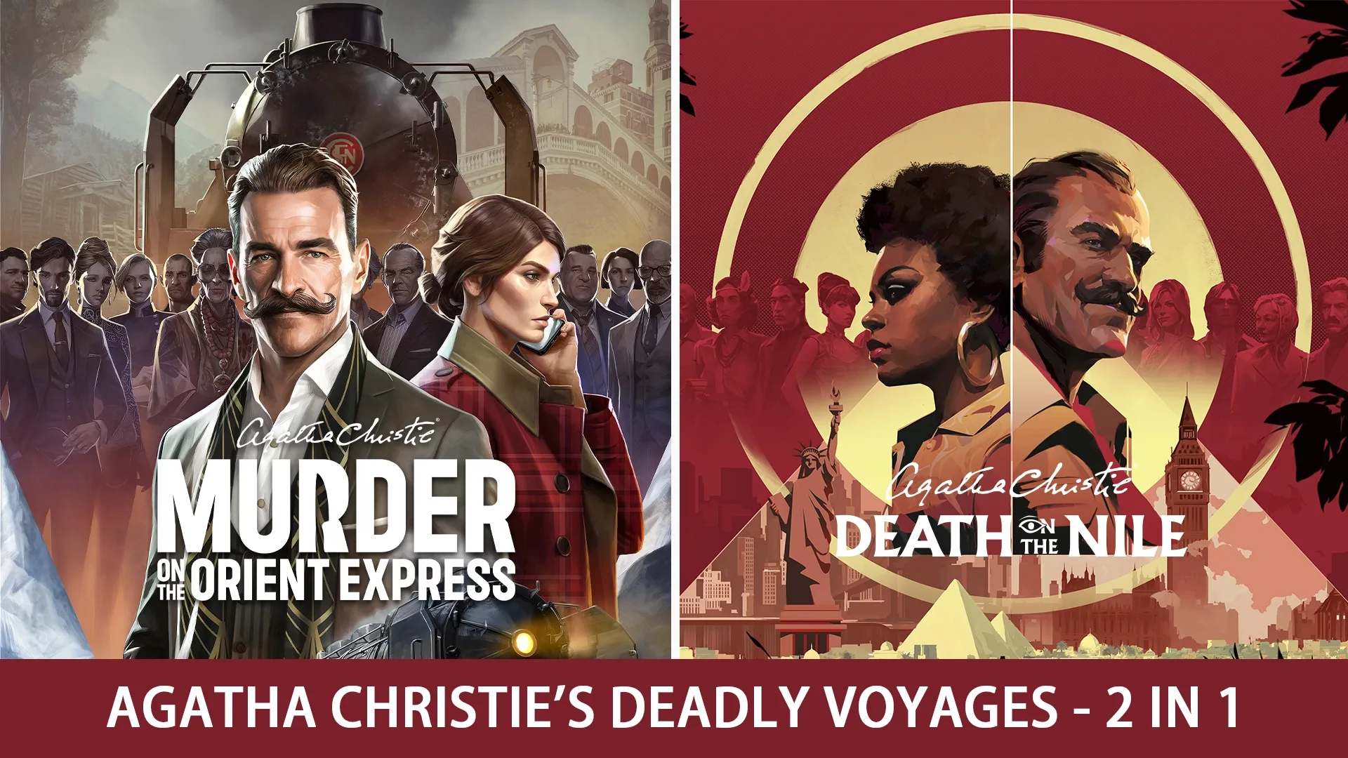 Agatha Christie's Deadly Voyages - 2 in 1