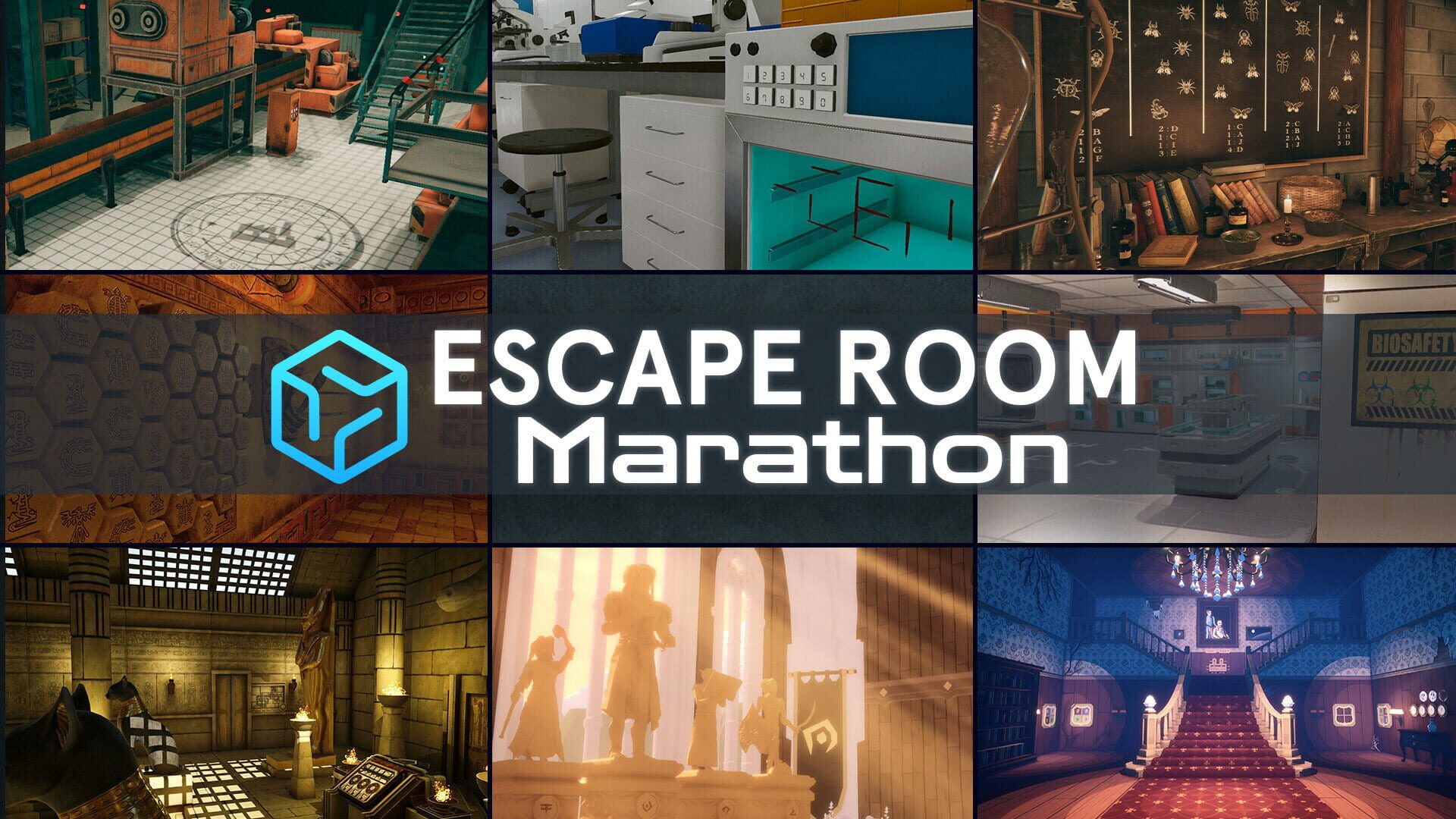 Artwork for Escape Room Marathon