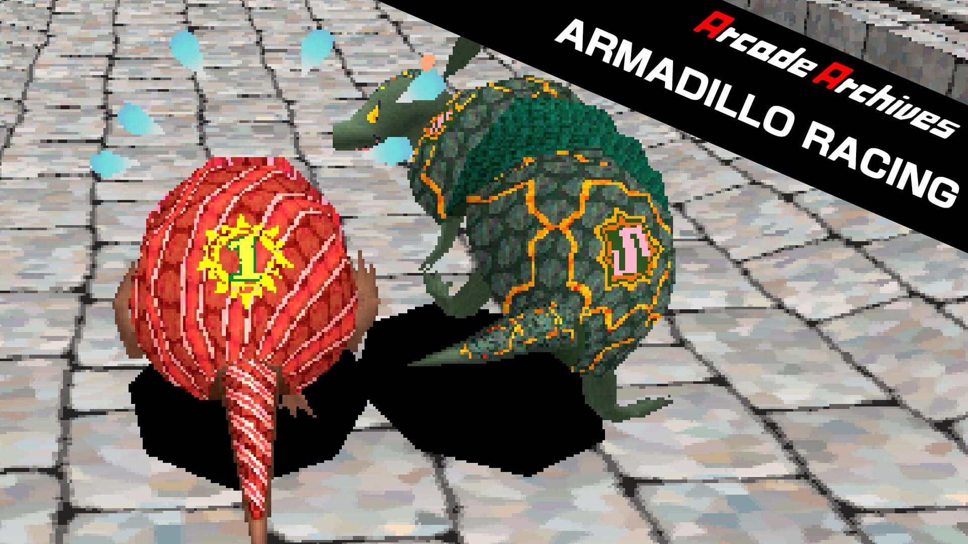 Artwork for Arcade Archives: Armadillo Racing