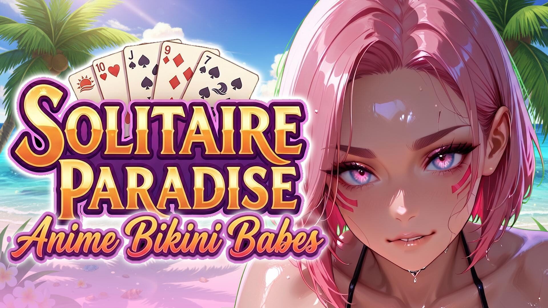 Artwork for Solitaire Paradise: Anime Bikini Babes