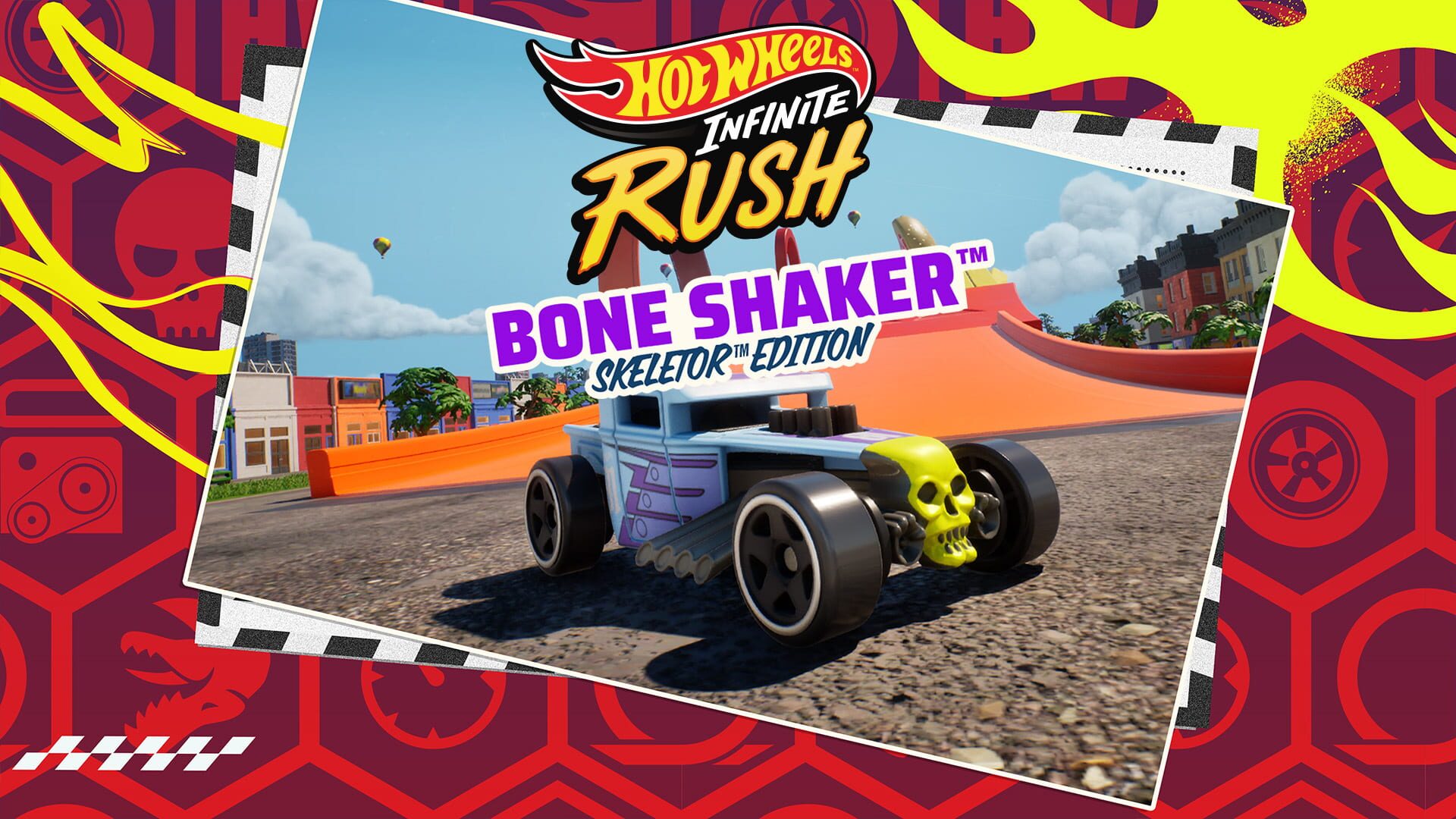 Hot Wheels Infinite Rush: Bone Shaker Skeletor Edition