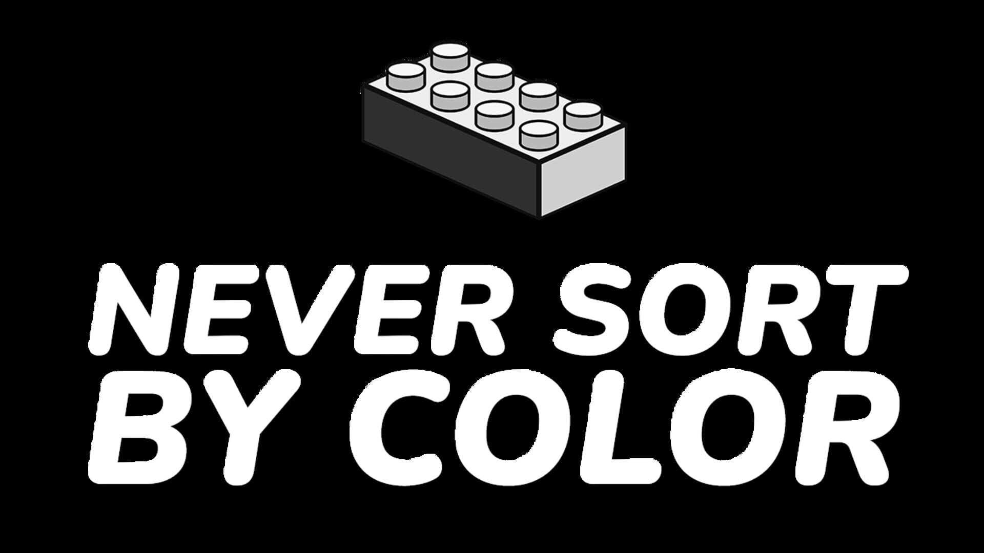 Never Sort By Color