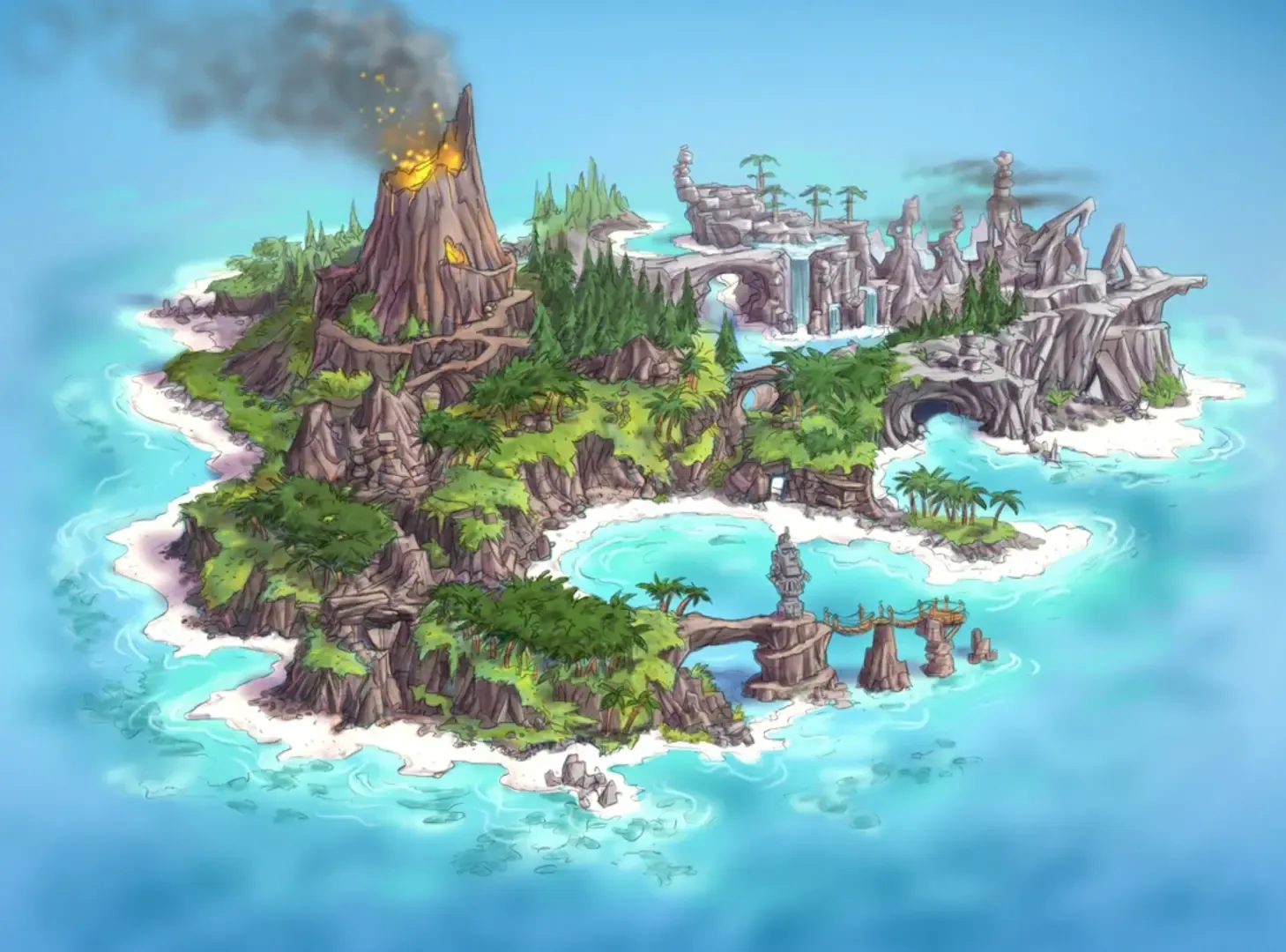 Nicktoons: Battle for Volcano Island