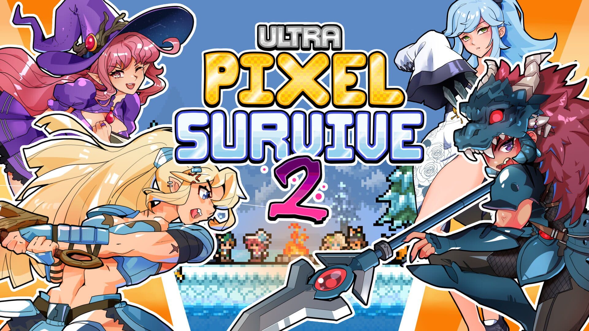 Ultra Pixel Survive 2 artwork