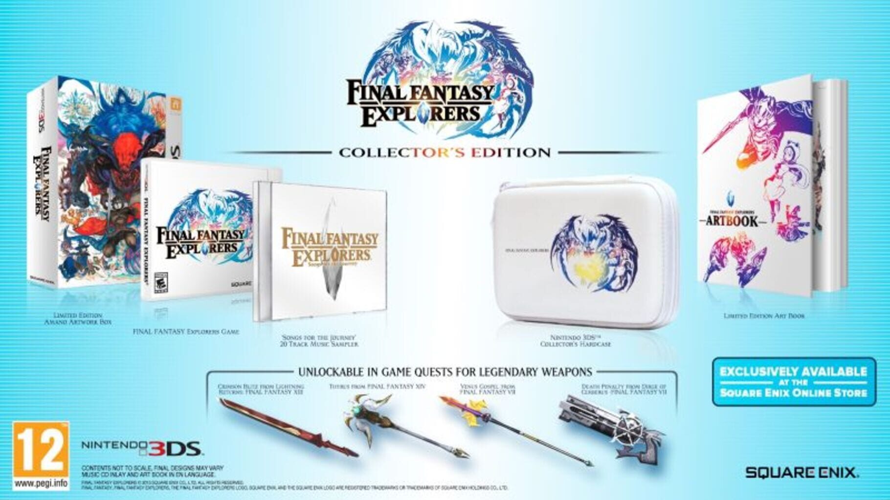 Arte - Final Fantasy: Explorers - Collector's Edition