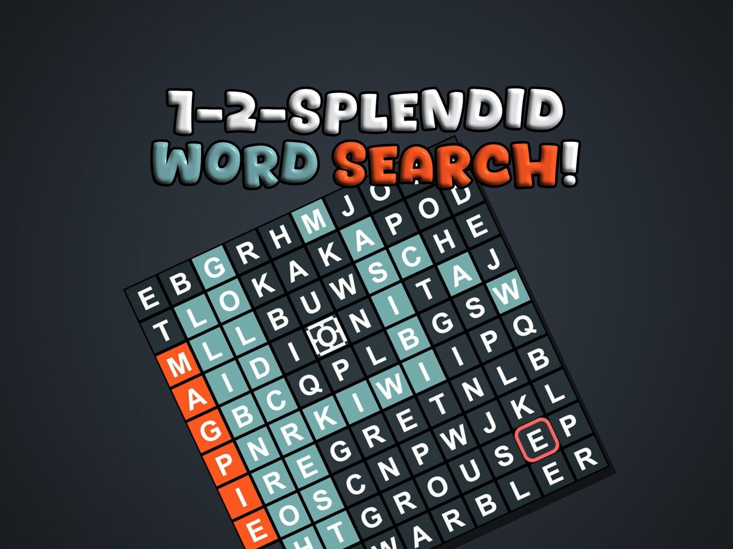Artwork for 1-2-Splendid Word Search!
