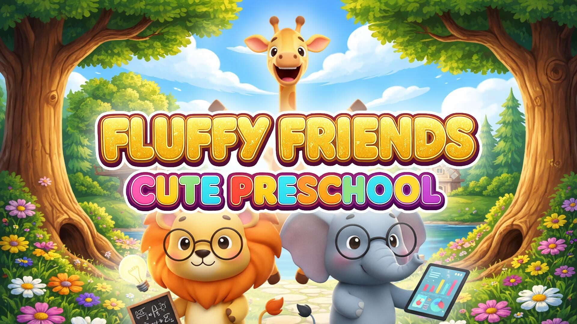 Fluffy Friends: Cute Preschool