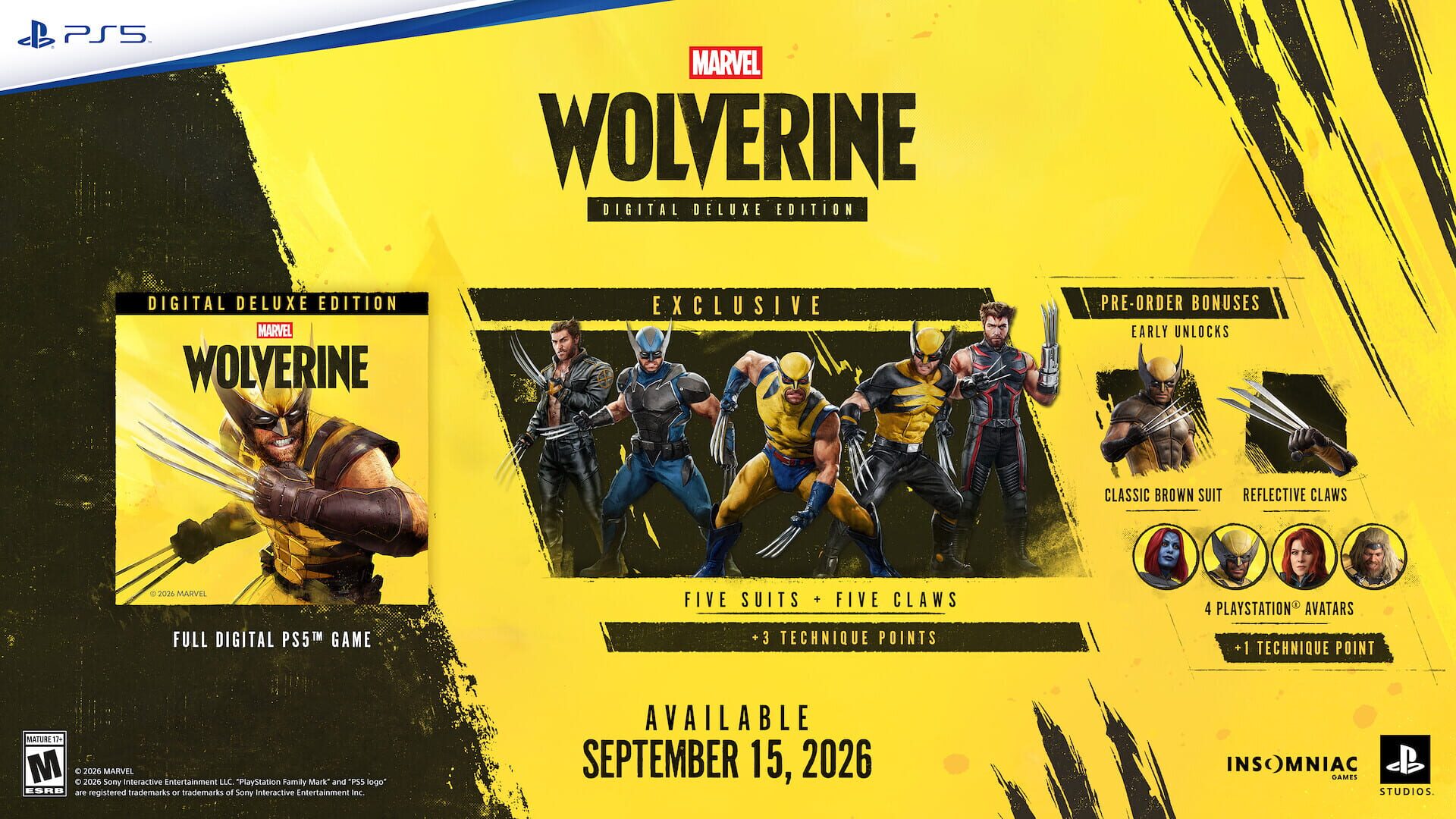 Marvel's Wolverine: Digital Deluxe Edition