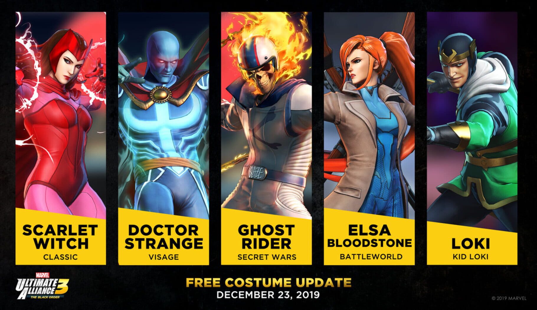 Arte - Marvel Ultimate Alliance 3: The Black Order - Rise of the Phoenix