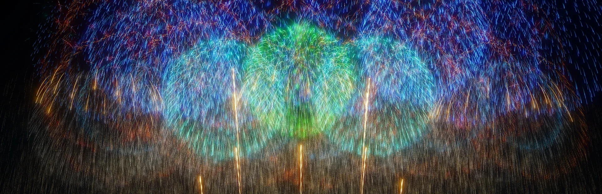 Burst Noir: Fireworks Simulator