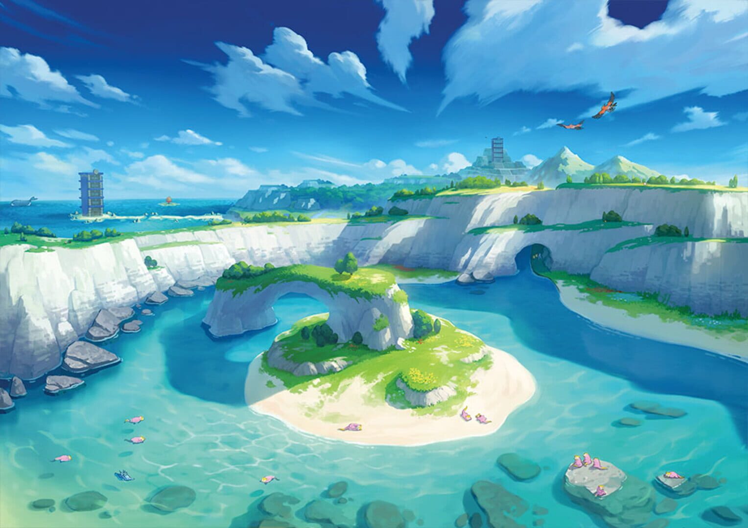 Pokémon Sword Expansion Pass artwork