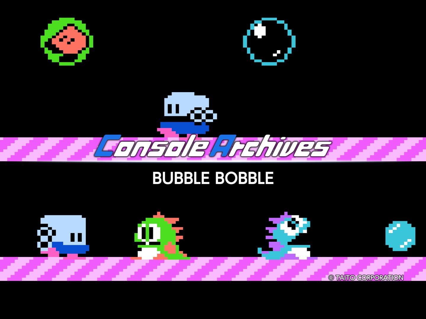 Console Archives: Bubble Bobble artwork