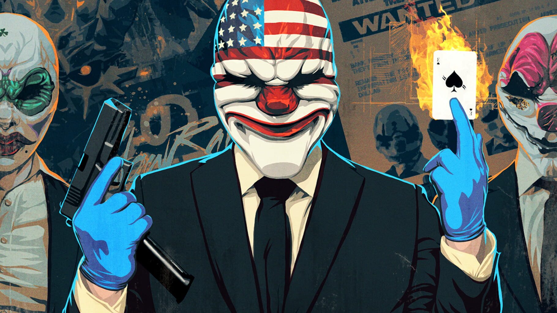 Arte - Payday 2: Crimewave Edition