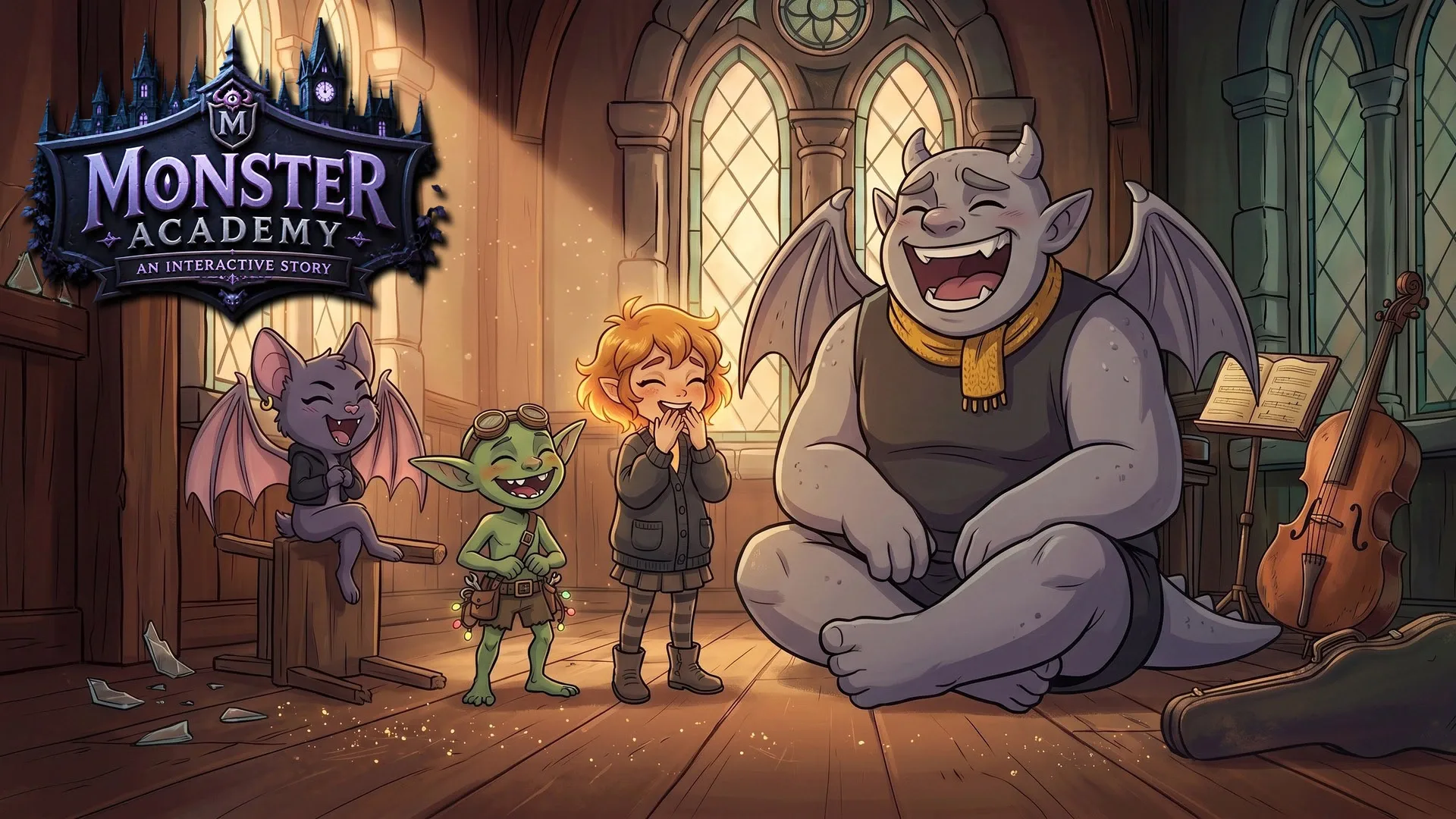 Monster Academy: An Interactive Story