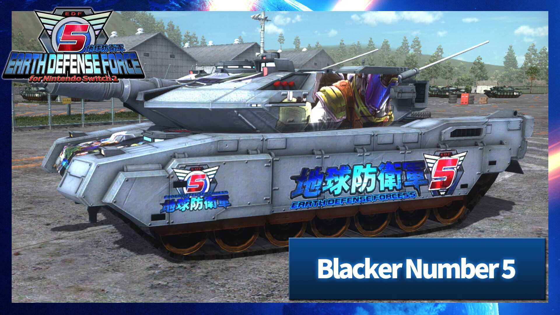 Earth Defense Force 5: Air Raider Piloted Weapon - Blacker Number 5