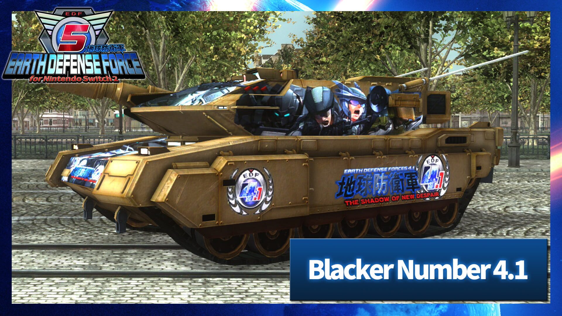 Earth Defense Force 5: Ranger Piloted Weapon - Blacker Number 4.1