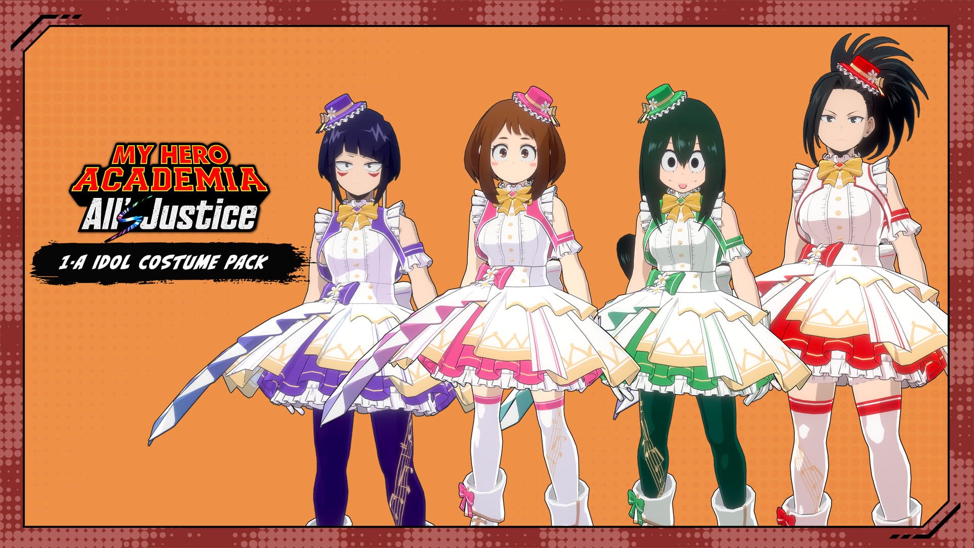 My Hero Academia All's Justice: 1-A Idol Costume Pack artwork