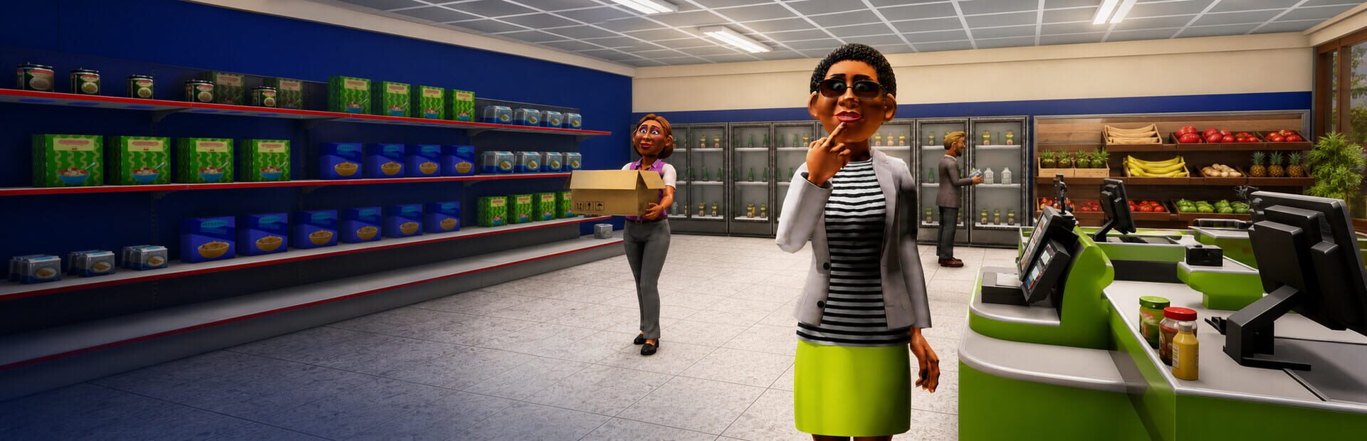Rude Supermarket Simulator · 宣传原画