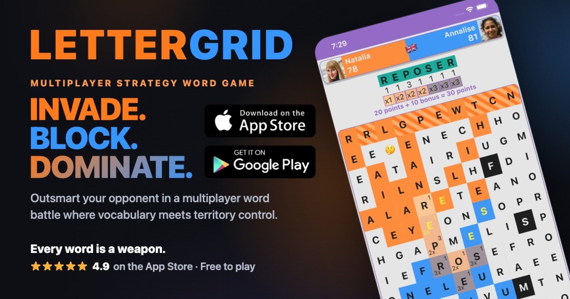 Artwork for LetterGrid