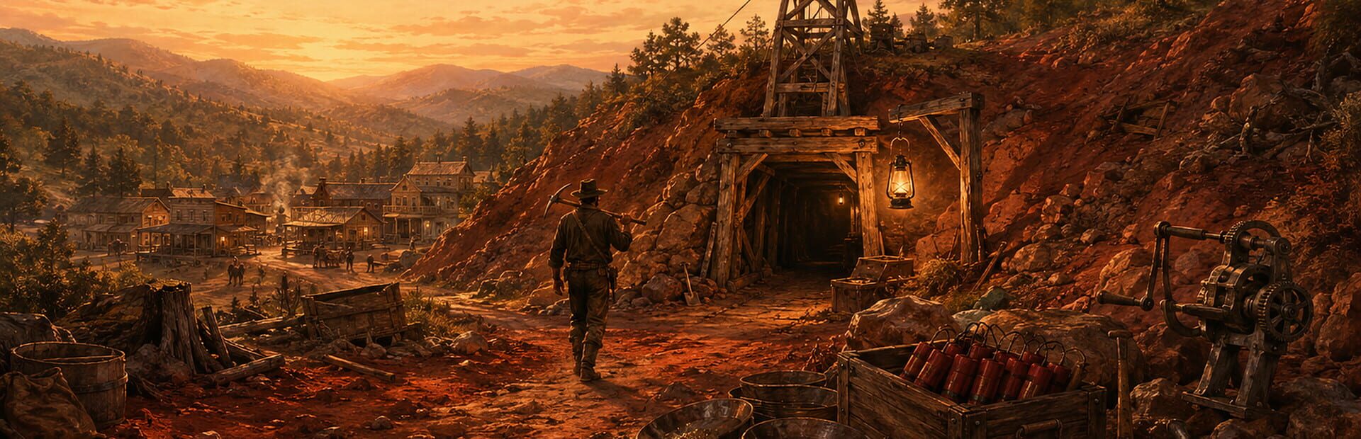 American Gold Rush artwork