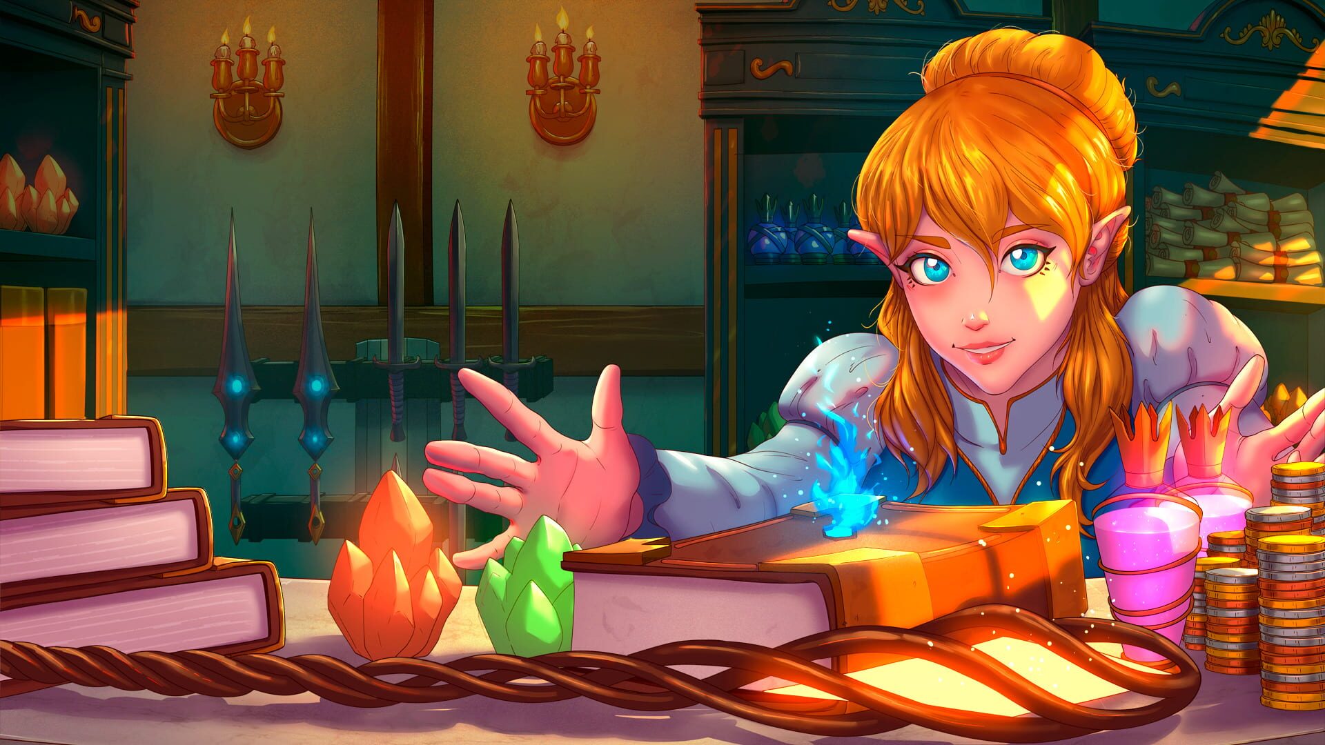 Arcane Merchant artwork