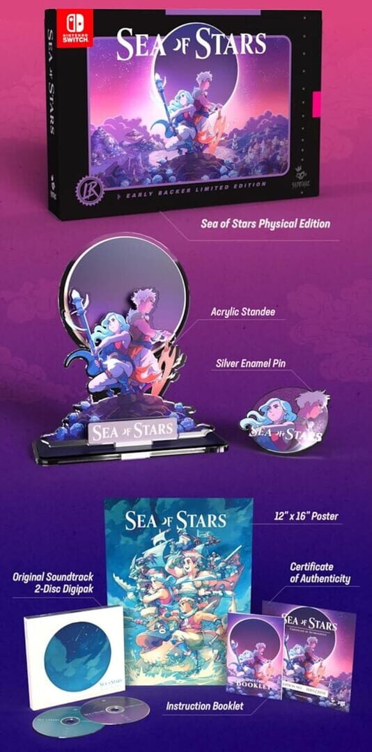 Sea of Stars: Early Backer Limited Edition · 宣传原画