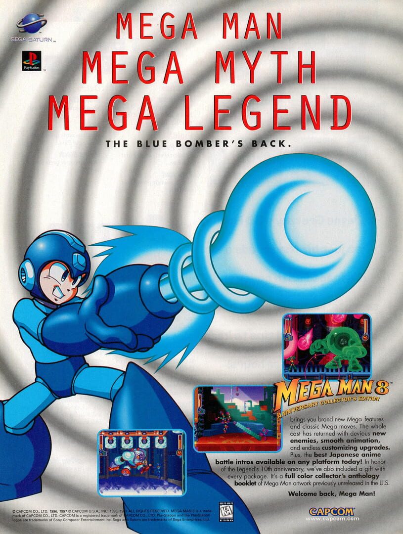 Artwork for Mega Man 8: Anniversary Edition