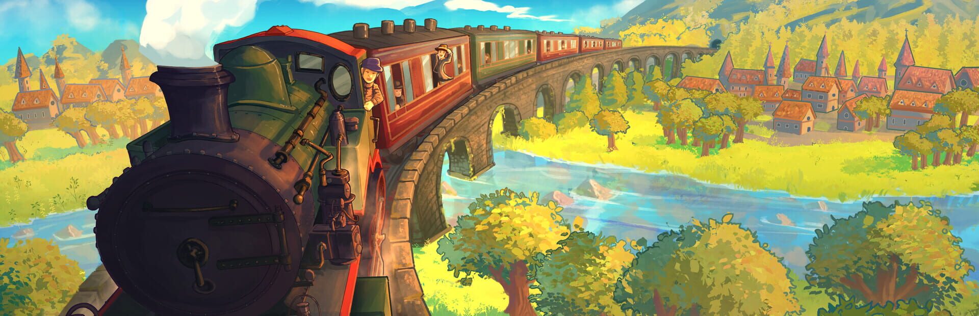Mighty Tiny Railways · 宣传原画