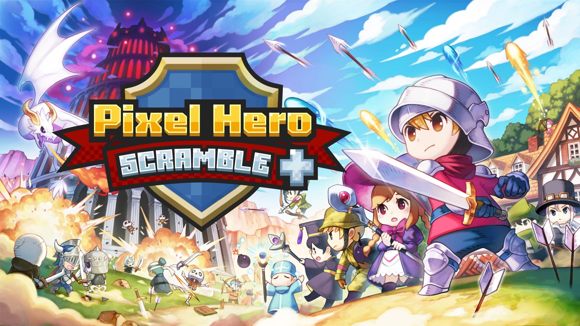 PixelHeroScramble Plus artwork