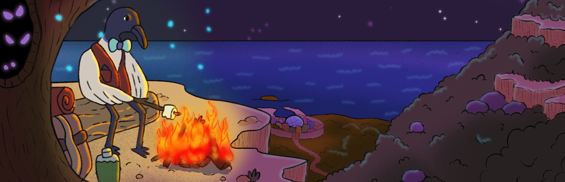 Buru and the Old People · 宣传原画