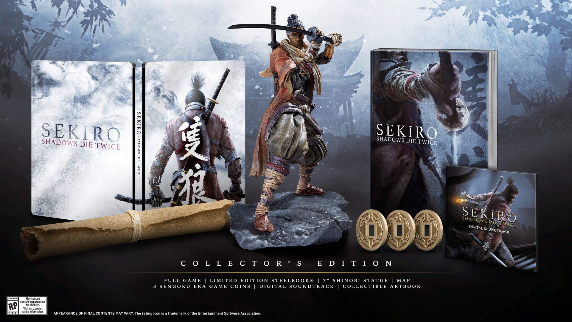 Artwork for Sekiro: Shadows Die Twice - Collector's Edition