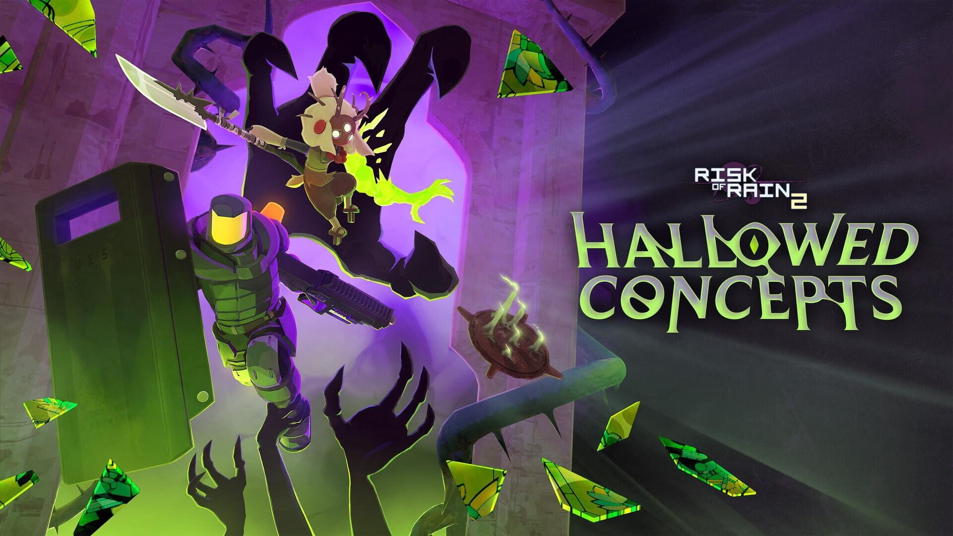 Artwork for Risk of Rain 2: Hallowed Concepts