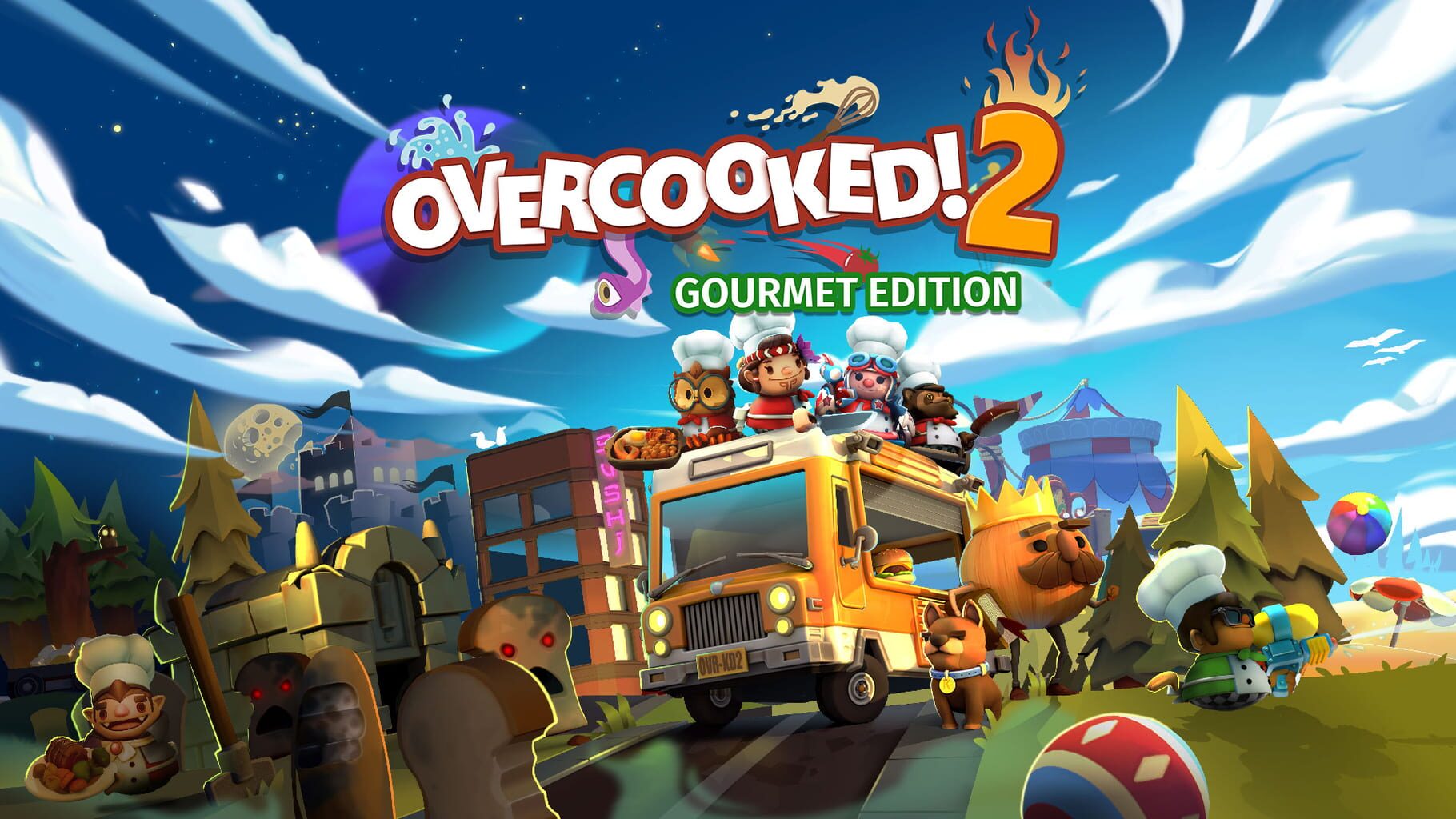 Overcooked! 2: Gourmet Edition artwork